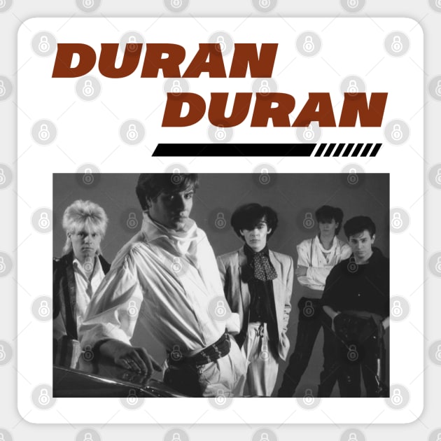 Duran Duran Fanart Design Sticker by Timeless Chaos